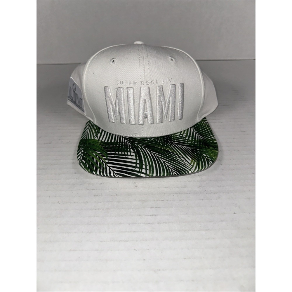 Miami Flat Bill Snapback NFL Superbowl 53 KC Vs SF Palm Tree Camo Baseball Cap